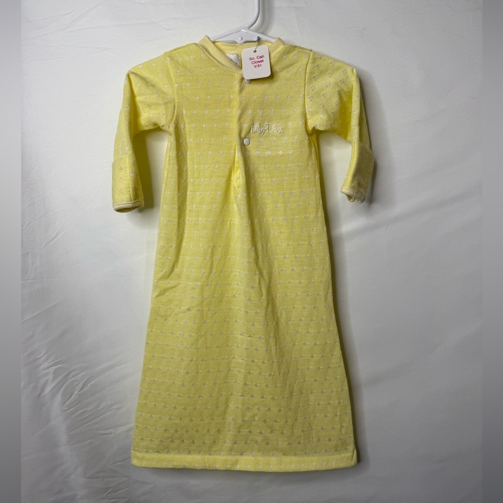 Vintage Baby Dior Newborn Layette Sleep Gown